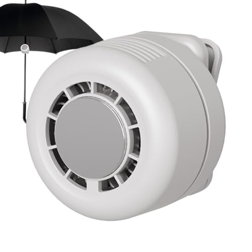 Ventilador de clip para camisa, sin aspas recargable de 3 velocidades ajustables, ventilador de clip de viaje mini enfriador para la vida, viaje, oficina, desplazamiento, picnic, camping