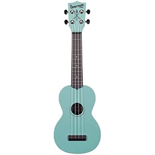 Ukulélés MAKALA MK-SWG/BL UKULELE WATERMAN FLUO AQUA BLUE Soprano - Les Beatles, Paul McCartney, John Lennon, RIngo Starr, George Harrison