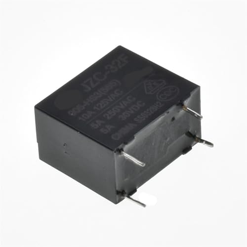 Relais HF32F-012-HSLQ JZC-32F-012-HSLQ3 miniature 12V 8A à 4 broches lot de 10 pièces