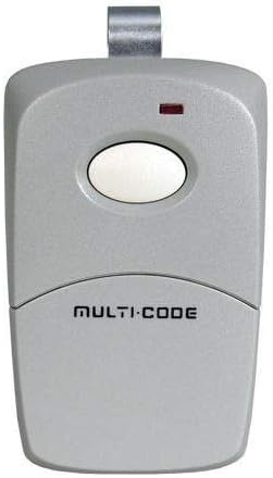 Multi-Code 3089 1-Button Visor Gate Garage Remote MultiCode 308911 MCS308911