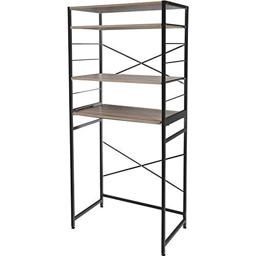 キッチンラック スリム ゴミ箱 収納 4段 スライド 80幅 レンジ台 レンジラック