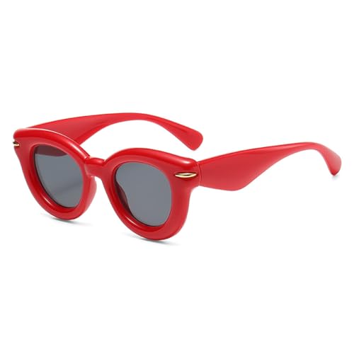 Lunettes de soleil à bulles ovales pour éviter l'éblouissement avec style féminin