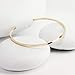 Modern Twisted Square Cuff in Solid Sterling Silver or 14K Gold Fill, Elegant Handmade Bracelet by Lotus Stone Jewelry (Small, Gold)