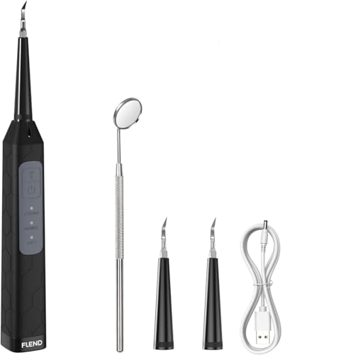 Plaque Remover for Teeth, Dental Care Device 3 Adjustable Modes Teeth Cleaning Kit with 2...