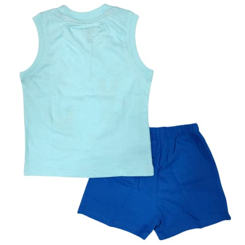 Image of LuvLap Boys Sleeveless T-Shirt & Shorts Set,