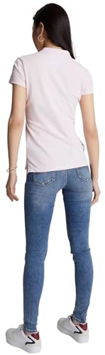 Image of Tommy Hilfiger Women's Solid Short Sleeve Pique Polo Shirt