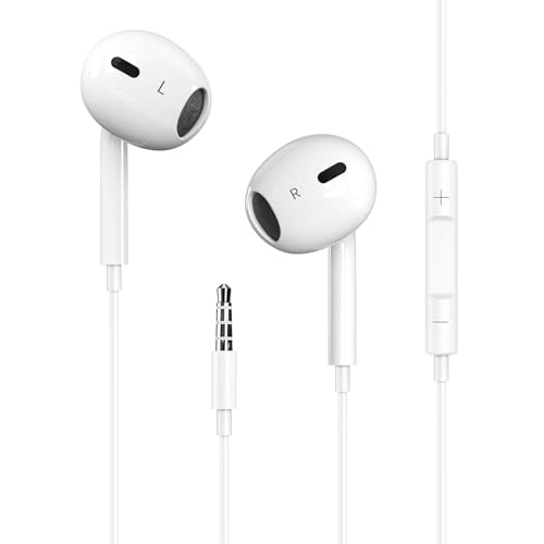 1 Pack Wired iPhone Earbuds/Wired Headphones with 3.5mm Jack Earphones[MFi Certified] with...