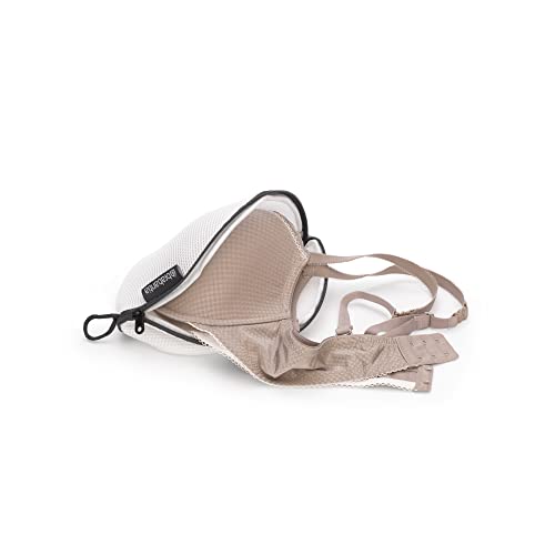 Miniatura 2 de Brabantia - Bolsa Para Sujetadores En La Lavadora - Bolsa De Malla Protectora Para Ropa - Hecha Con Malla Resistente - Esenciales Para Ropa - Bolsa Para Lavadora - Blanco - 15,5 X 26,5 X 1,5 Cm