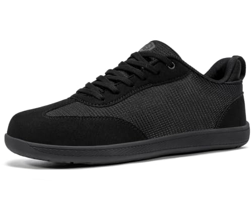 Image of LARNMERN Slip On Steel Toe Shoes Men Work Safety Barefoot Skate Sneakers