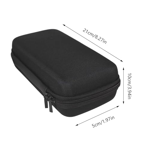 Clipper Case Organizer – Friseur-Reisekoffer, Harter Reisekoffer, Haarschneiderbox, tragbare Rasierer, Pflegebox für Damen und Herren, Schwarz, Refer to Description, Uni