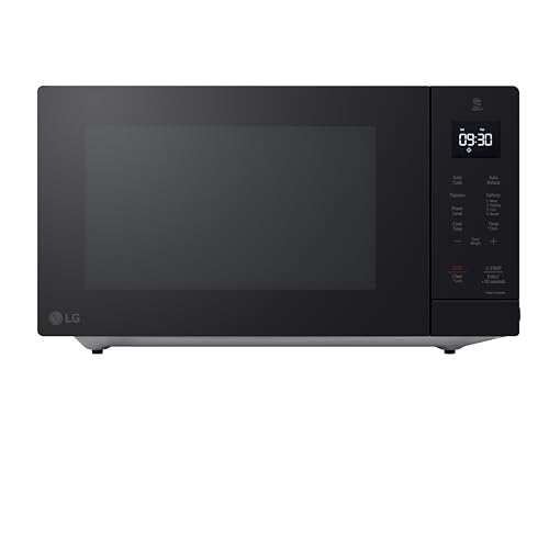 LG Countertop Microwave, 1.1 cu. ft., Black, 20.1x11.4x15.7 Inches, EasyClean Interior, 900 Watts