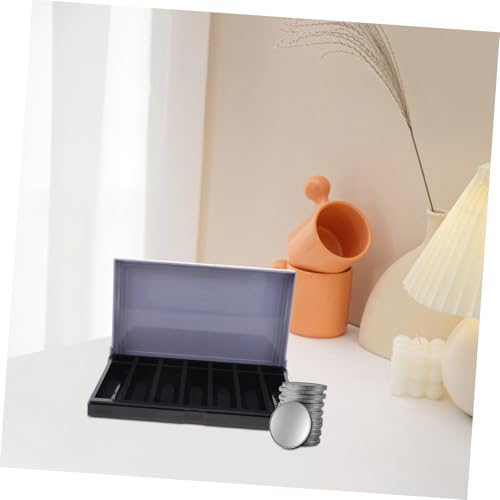Organizador de monedas STOBOK gris con gran capacidad miniatura 5