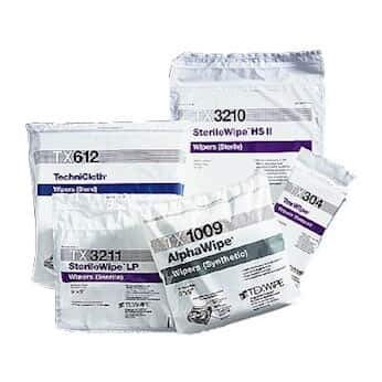 Texwipe TX3210 Dry Wipes; 12" x 12", 500/cs