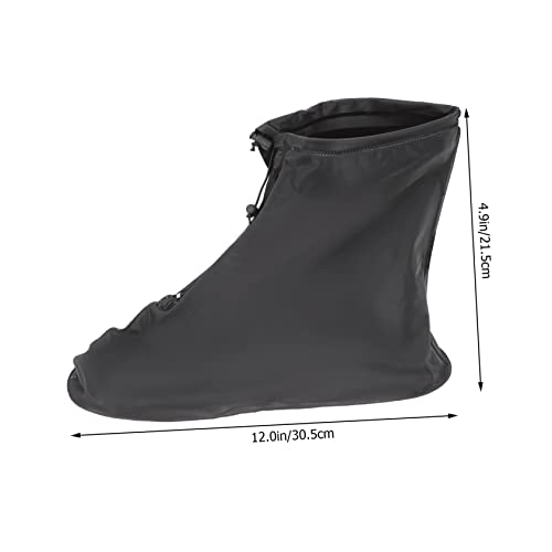 balacoo par de cubrezapatos a prueba de viento para actividades al aire libre, cubrezapatos aislantes XXL para montañismo, ciclismo y caza miniatura 7