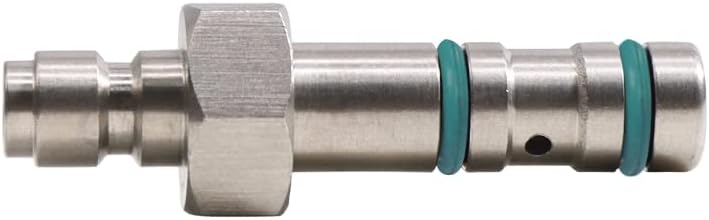 TUXING Sonda de llenado de paintball PCP, fuente de llenado y carga rápida de 0.354 in de diámetro externo, accesorios de herramientas de aire
