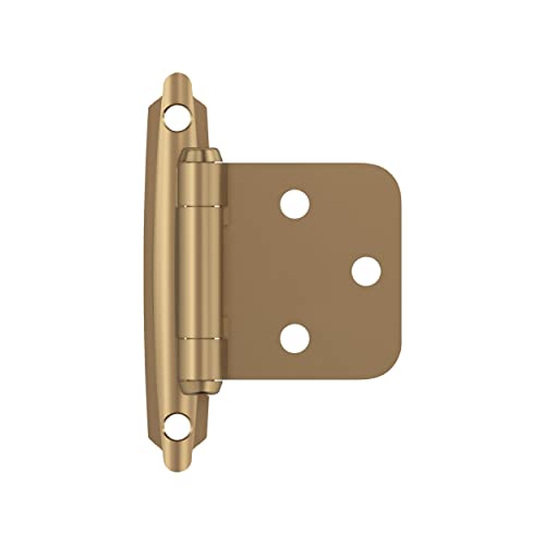 Amerock BPR3429CZ | Cabinet Hinge | Variable Overlay Self Closing Face Mount | Champagne Bronze |...