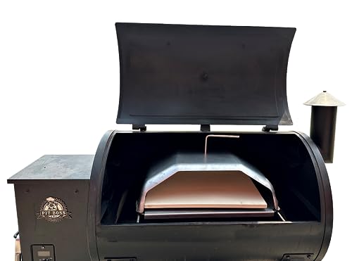Image of Pellethead Pizza Oven Attachment for Pellet Grills - Convert Traeger, Pit Boss, GMG & Camp Chef into Outdoor Pizza Oven | Heats to 800F, Stainless Steel, Radiant + Convection Cooking