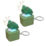 Design lisse : fabriqué en ABS et plastique de haute qualité, ce porte-clés est lumineux, coloré et durable. Sa surface lisse et sans bavures garantit qu'il ne se plie pas ou ne se casse pas facilement, un compagnon fiable pour les temps d'attente ennuyeux.