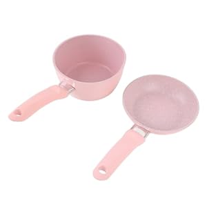 Tomantery Abnehmbares Bratpfannen- und Milchtopf-Set