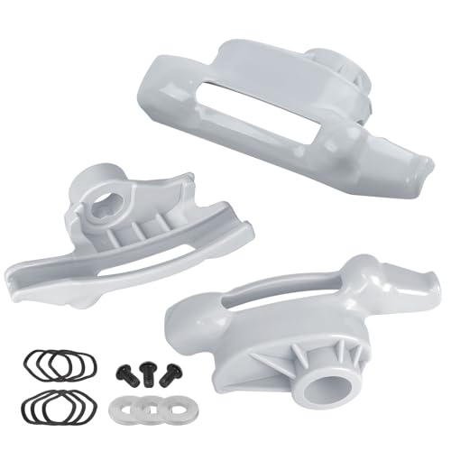 Image of Earthtec TC184432 Tire Changer Low Profile Nylon Mount /Demount Head Kit Replacement for Coats Tire Machine Duck Head Part 8184432 8184426 (3Pack)