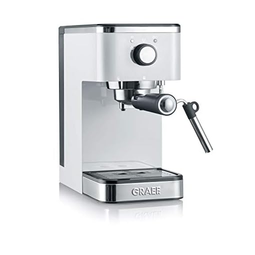 Graef ES401EU Salita Siebträger-Espressomaschine, 1400, weiß