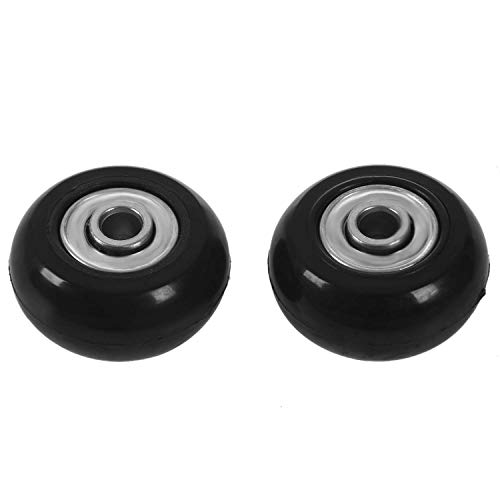 2 Sets of Luggage Suitcase Replacement Wheels Axles Deluxe Repair Tool OD 35mm2