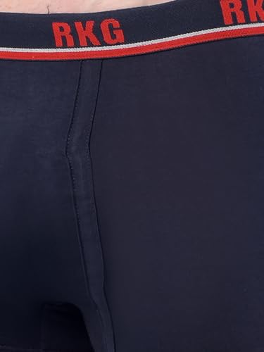Image of RKG Men's Cotton Trunks Soft & Breathable Innerwear | Comfortable Stretch Fit Everyday Underwear | Durable Elastic Waistband | from Dollar Brand