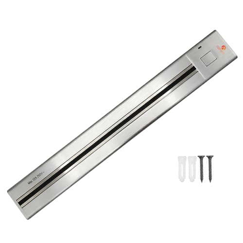 Image of Adjustable Plug-in Power Track | Electrical Movable Sliding Power Track | Surface Mounted Extension for Home, Office, Multiple Tabletop Outlets 1 Year Warranty (Silver, 120cm, Surface Mounted)