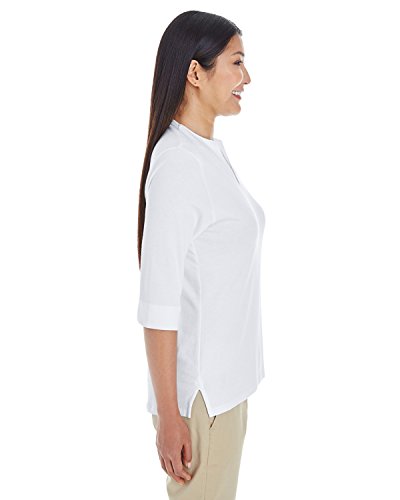 Devon & Jones Womens Tailored Open Neckline Top (DP188W)2