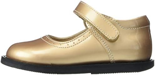 Elephantito Baby-Girl's Mary Jane Flat, Patent Rose Gold, 6.0 Medium US Toddler | Image 7