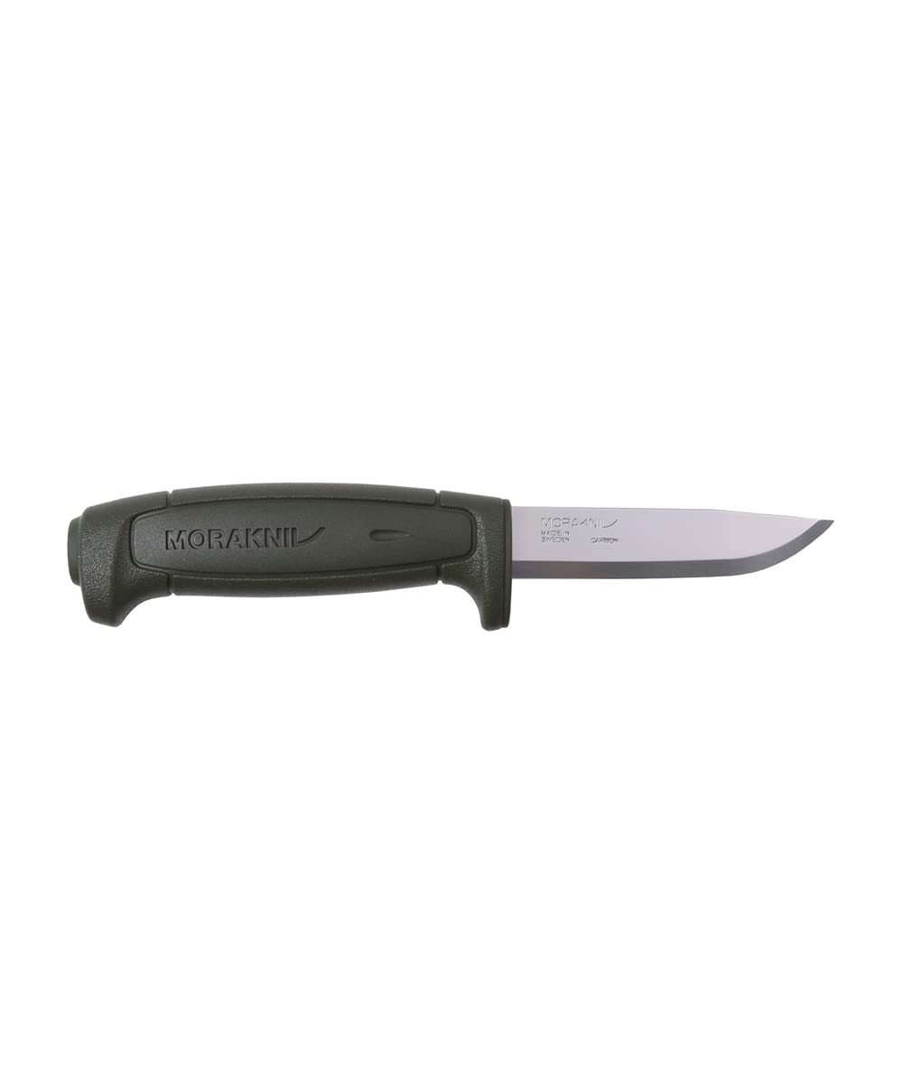 Craftline Basic 511 High Carbon Steel Fixed Blade Utility Knife and Combi-Sheath, 3.6-Inch Blade