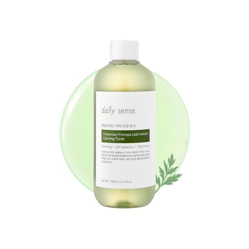 daily sense Premium Artemisia Princeps Leaf Extract Toner for Soothing and Calming and Hydrating, 300ml, 10.14 fl.oz, Cruelty Free