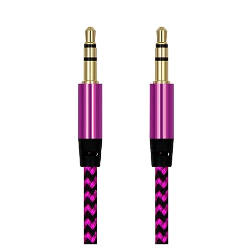 Cable Jack 3.5mm stereo con recubrimiento dorado 1 m miniatura 1