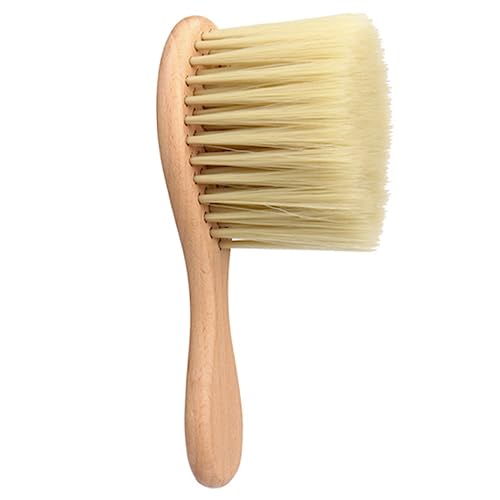 Didiseaon Hair Cleaning Brush Barber Brush Neck Duster for Broken Hair Removal Hairdressing Neck Duster
