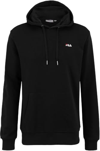 FILA Lumezzane Hoodie sweat à capuche homme en coton bleu marine