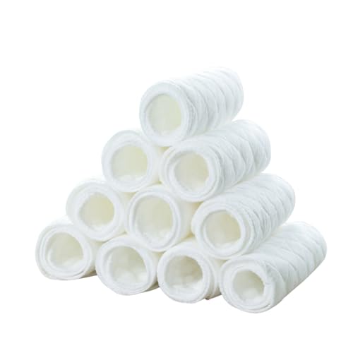 ibasenice Cotton Diapers Newborn Baby Diaper Clothes Reusable Leak-Proof Breathable Soft for Toddlers