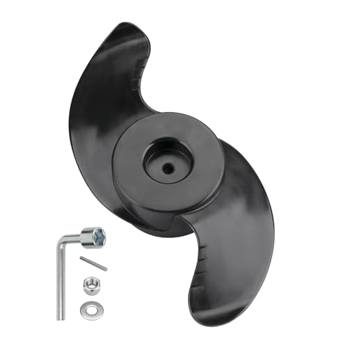 Sxkxm MKP-32 Trolling Motor Prop Fit for Minn Kota MKP-32 Weedless Wedge 2 Prop Fits 3-5/8 Motor Diameter #2091160#1865017 Trolling Motor Prop Trolling Motor Replacement Parts