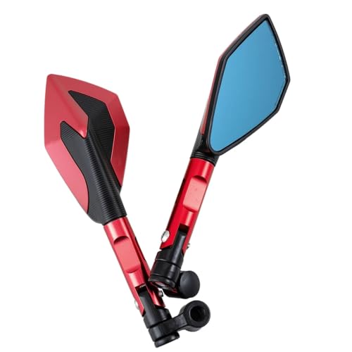 Espejos Retrovisores Ajustables Plegables Z1000 ER-6F Rojo