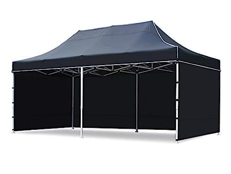 Beyond Sky Canopy Tent 3 Side European Covers 50 KG UV Protection Waterproof 920D Oxford Fabric 2 Mins Installation, Car Parking Shed Foldable Gazebo Tent for Outdoor 10x20 (Black)-image-16
