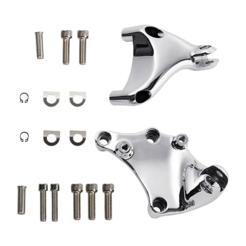 Supports repose-pieds passager moto résolvant le manque de fixation Sportster 2014-2022