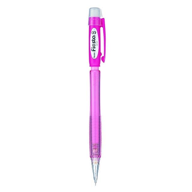 Druckbleistifte 0,5 mm, automatischer Zeichenbleistift mit Radiergummi für Schüler, Büro und Schule (Grün) (B)