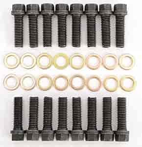 Milodon 85405 3/8" 6-Point Hex Head Intake Bolt Kit