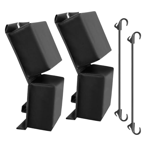 Boat Bumpers - Pontoon Boat Dock Bumpers,Shock-Proof Flat Motorboat Docking Fenders for Pontoon Wakeboarding Yachting Houseboat Fishing Coast