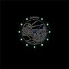 GUANQIN Vintage Men Skeleton Automatic Self-Wind Mechanical Watch Sapphire Crystal Business Double-Sided Hollow Waterproof Luminous Clock Man Genuine Leather or Rubber Strap Wristwatch