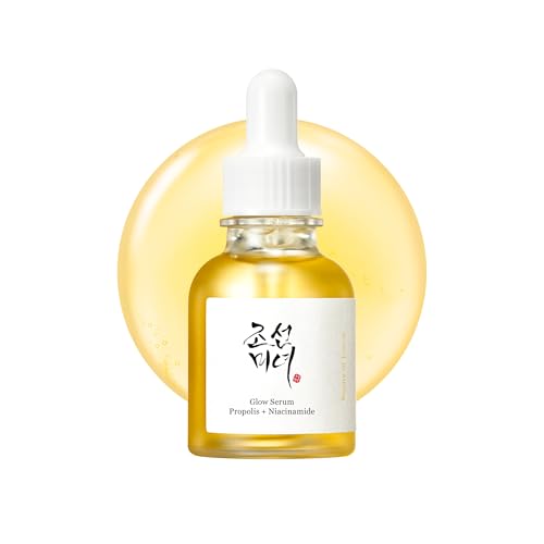 Beauty of Joseon Glow Serum Propolis and Niacinamide Hydrating Facial Soothing Moisturizer for Uneven Skin Tone Korean Skin Care 30ml 1 fl.oz