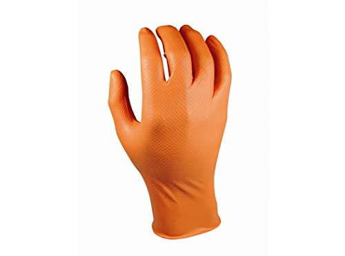 Preisvergleich Produktbild Juba Nitrilhandschuh, Ngr.Grippaz 580 Or M