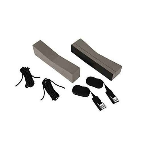 Attwood 11438-7 Universal Rack-Free Car-Top Kayak Carrier Kit with Supporting Foam Blocks