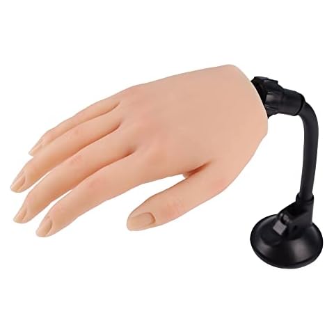 KnowU Übungshand für Nageldesign, Silikon Übungshand Cover