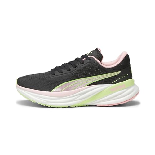 PUMA(???) Women's Trekking Shoes Running, 23 Autumn Winter Colors Puma Black/Coral Ice/Speed Green (01), 22.0 cm