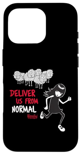 Coque iPhone 16 Pro Emily The Strange accessoire style gothique urbain au quotidien